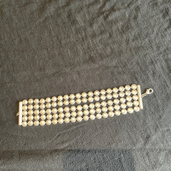 5 Strand Silver Bracelet - Picture 5 of 5